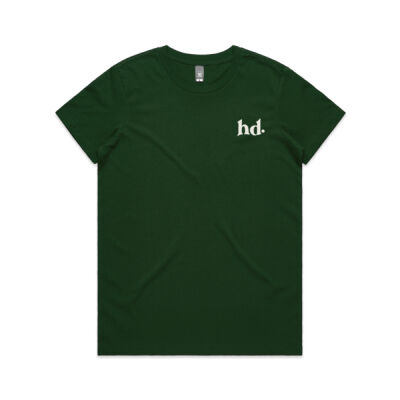 Heart 2 Heart Tee (white logo) - AS Colour - Women's Maple Crew Tee Thumbnail